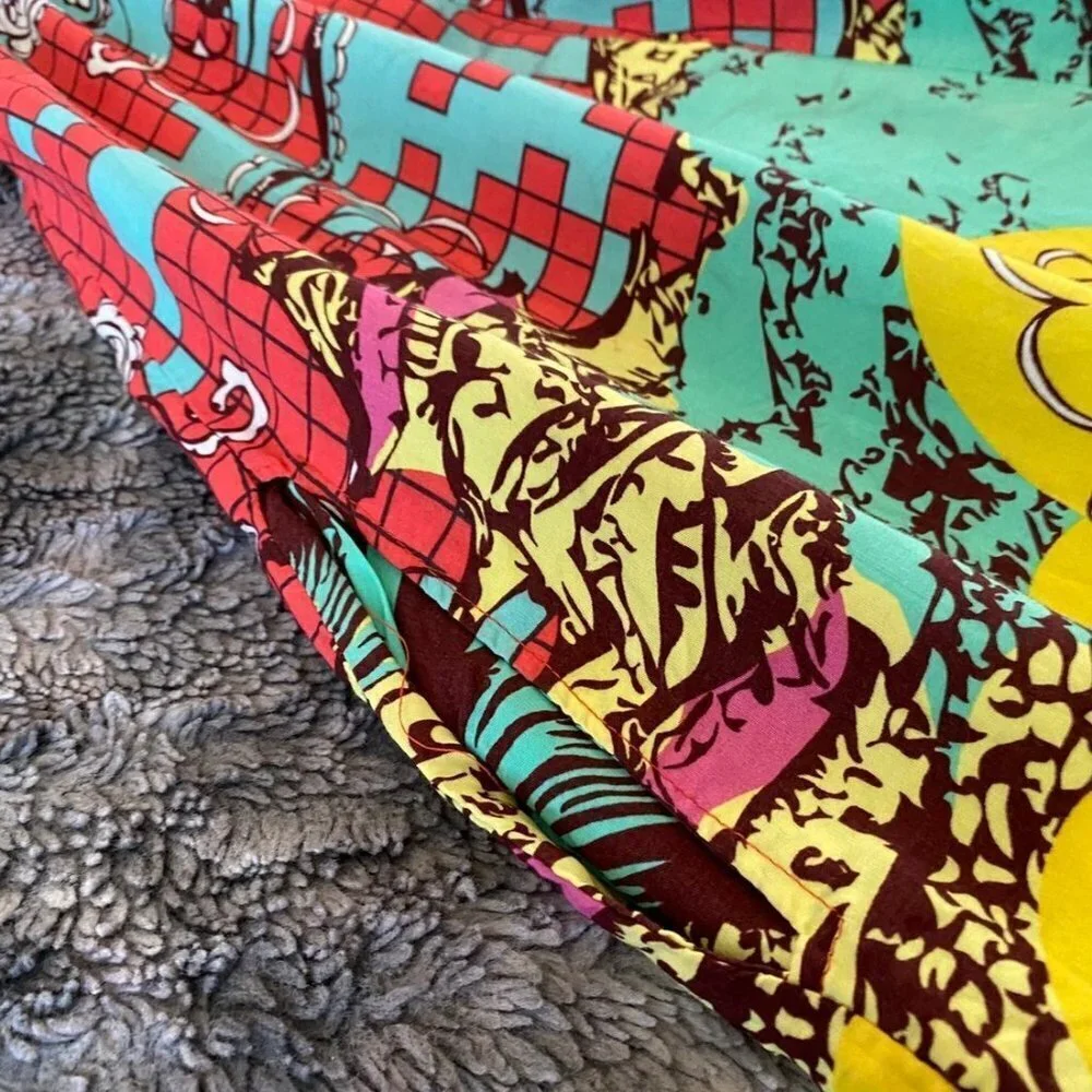 Vida Bella Printed Asian Print Flow Jumpsuit - Picture 12 of 12